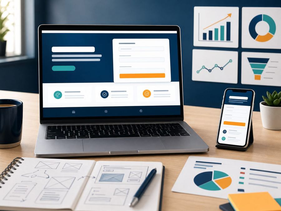 Landing page para campanha e captação de clientes